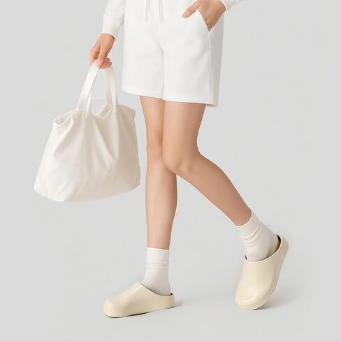 Waterproof Closed Toe Clogs and Mules for Women Men Nonslip House Kitchen Garden Work Soft Cushioned Comfortable Lightweight Quick Dry Washable Indoor Outdoor Travel Casual in Saudi Arabia