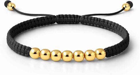 inBLISS 14K Solid Gold Red String Bracelet for Women & Men, 7 Day Good Luck Bracelet Kabbalah Protection Friendship Bracelet, Adjustable Cord in Saudi Arabia