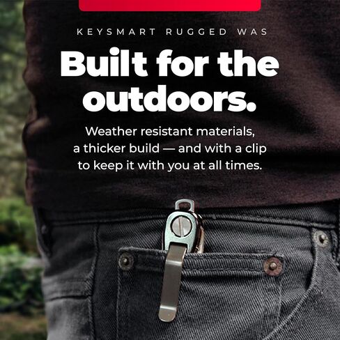 حامل المفاتيح المتين KeySmart (التيتانيوم) وAirKeyKW1 in Kuwait