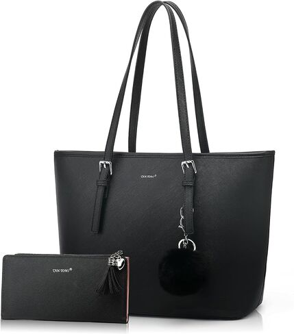TANTOMI Tote Bags for Women, Handbags and Womens Purses Shoulder Purse Set for Travel Work in Saudi Arabia