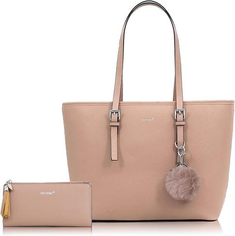TANTOMI Tote Bags for Women, Handbags and Womens Purses Shoulder Purse Set for Travel Work in Saudi Arabia