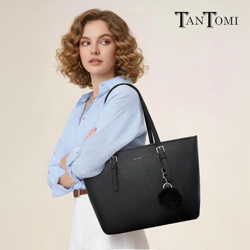 TANTOMI Tote Bags for Women, Handbags and Womens Purses Shoulder Purse Set for Travel Work in Saudi Arabia