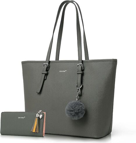TANTOMI Tote Bags for Women, Handbags and Womens Purses Shoulder Purse Set for Travel Work in Saudi Arabia