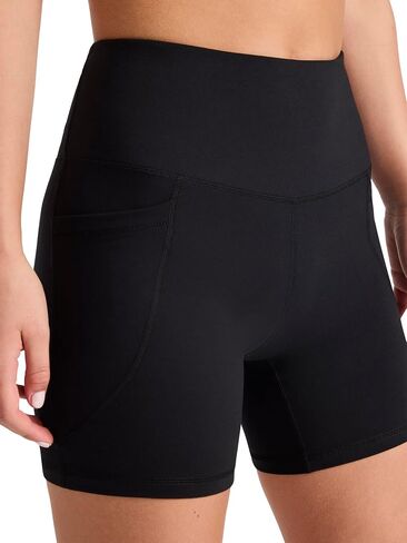 شورت دراجة Id Train Hr مقاس 6 بوصات من Reebok، مقاس نحيف، نسيج بولي متشابك خفيف الوزن، ماص للرطوبة in Kuwait