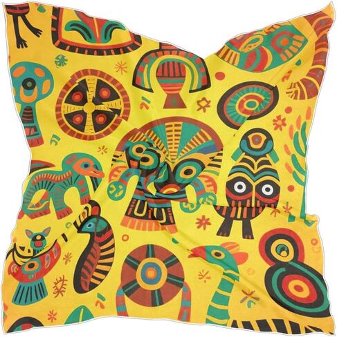 Women's Fashion Silk Scarf,Square Satin Bandana Novelty Neck Scarf Headscarf in Saudi Arabia