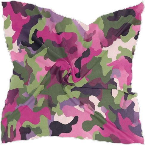 Women's Fashion Silk Scarf,Square Satin Bandana Novelty Neck Scarf Headscarf in Saudi Arabia