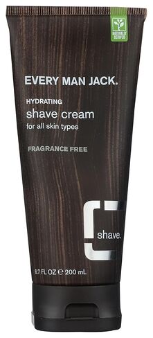 Every Man Jack Shave Cream Sensitive Skin Fragrance-free, 6.7 Oz in Kuwait