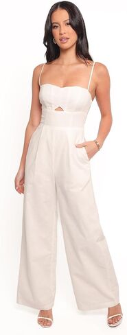 Petal & Pup Women's Metra Scalloped Jumpsuit in Kuwait