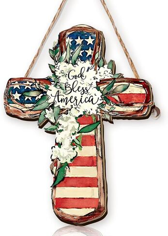 Patriotic Wreath for‌ Front Door 250th Anniversary Wreath 4th Of July Door Hanger American Bow Eagle 1776-2026 Patriotic Independence Day Wooden Wall Decor for‌ Home Porch Outdoor Decor Sign in Saudi Arabia