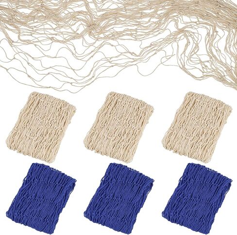 14Pcs Nautical Fish Net Wall Decoration with Turtle Fish Starfish Shell Whale Hangings Decorative Fishing Net for Pirate Party Ocean Themed Party Mediterranean Decor in Saudi Arabia