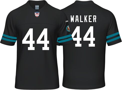Custom Mens/Youth Football Stitched T-Shirt for Sports Fan Black No Brand/Logos in Saudi Arabia