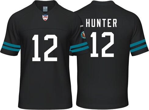 Custom Mens/Youth Football Stitched T-Shirt for Sports Fan Black No Brand/Logos in Saudi Arabia