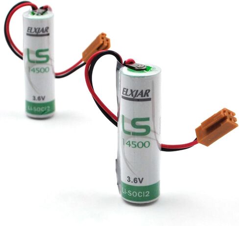 (10-Pack) 3.6V AA Lithium Battery Li-SOCl2 for Utility Meters PLC Equipment, Compatible with LS14500 ER14505 Button Top in Saudi Arabia