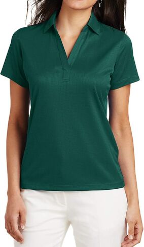 Mafoose Women's Performance Fine Jacquard Polo T-Shirt in Saudi Arabia