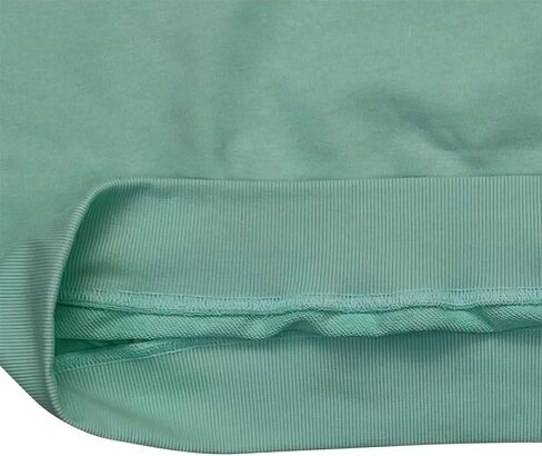 Women Long Sleeve Graphic Oversized Pullover Cute Drop Shloulder Sweatshirts Light Green Large in Kuwait