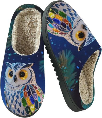 Home Warm Slippers for Womens Mens Memory Foam Soft Plush House Shoes in Saudi Arabia