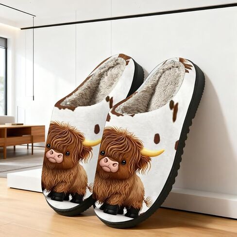 Home Warm Slippers for Womens Mens Memory Foam Soft Plush House Shoes in Kuwait