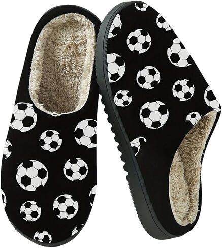 Home Warm Slippers for Womens Mens Memory Foam Soft Plush House Shoes in Kuwait