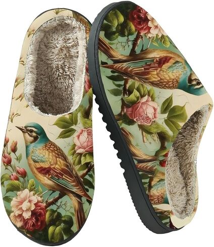 Home Warm Slippers for Womens Mens Memory Foam Soft Plush House Shoes in Kuwait