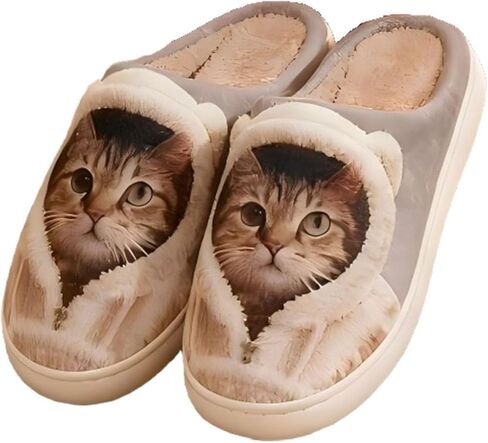 Home Warm Slippers for Womens Mens Memory Foam Soft Plush House Shoes in Kuwait