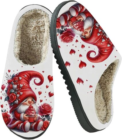 Home Warm Slippers for Womens Mens Memory Foam Soft Plush House Shoes in Kuwait