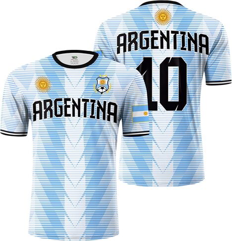 Men's Soccer Cup Jersey Casual Shirt for Fans Durable Streetwear T-Shirt (S-XXL) in Saudi Arabia