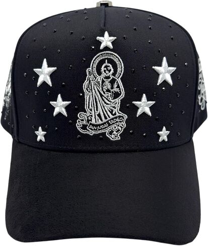 Hats Saint Jude - Black Baseball Cap, Saint Jude Cap for Men and Women, Men's Ball Cap for Any Occasion, Saint Jude Trucker Hat, Adjustable Cap, Snapback Hats, Unisex Caps in Kuwait