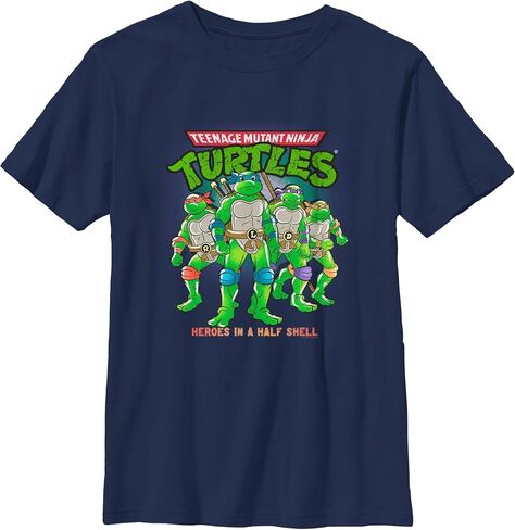 تي شيرت للأولاد من Teenage Mutant Ninja Turtles Heroes in a Half Shell Group Shot in Kuwait