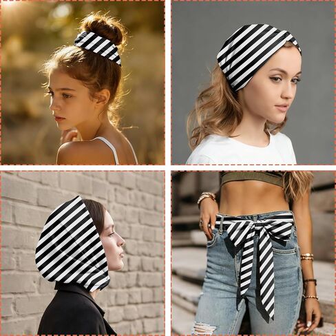 Scarf Silk Feeling Square Satin Headscarf Hair Wrap Bandana 27.5 Inches Trendy Aesthetic Cute Decoration Women Girls in Saudi Arabia