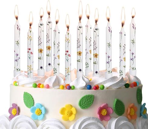 Conelist 12 Pcs Ice Cream Drip Baseball Birthday Candles Baseball Drip Cake Topper Candle for Sport Teams Anniversary Celebration Party Decoration Supplies in Saudi Arabia