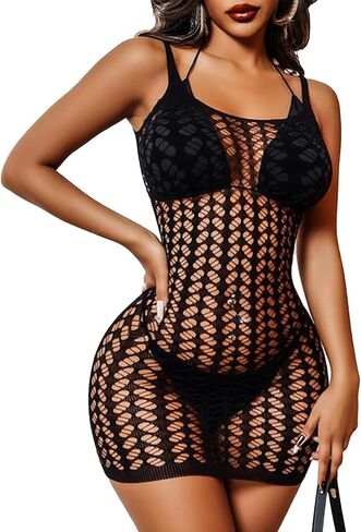 Buitifo Women Swimming Cover Up Summer Mini Sexy Dress Nightwear in Kuwait