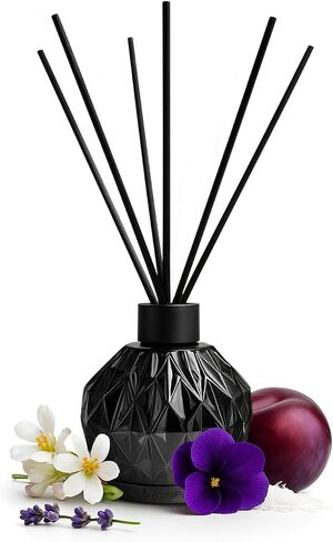 AromaPlan Reed Diffuser, Minty Eucalyptus Scent Diffuser (8.45 fl oz, 250ml)- Luxury Reed Diffusers Set for Home- Includes Reed Diffuser Sticks & Fragrance Oil in Glass Bottle in Saudi Arabia
