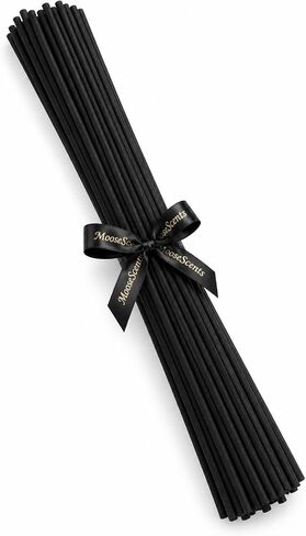 18 Inch XL Diffuser Sticks – 25 Pack, (45cm) Long, 5mm Thick, No Glue Tips, Strong Scent Throw, Replacement Diffuser Reeds in Kuwait