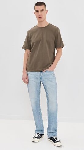 rag & bone Men's Fit 4 rb Miramar Cotton Terry Pants, Atlantic, 36 in Kuwait