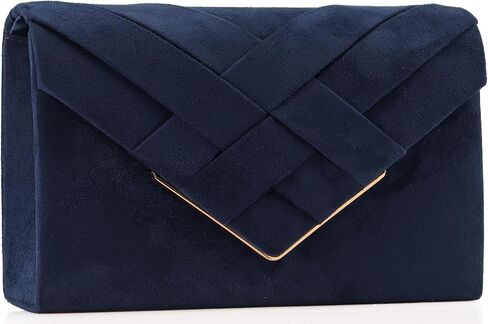 Women's Velvet Clutch Evening Bag Purses for Women Formal Chain Shoulder Handbag in Saudi Arabia