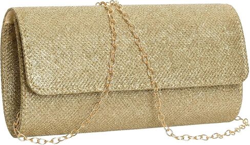 1Pcs Evening Bag Clutch Purse for Women Envelope Handbag with Detachable Chain Clutch Purse for Wedding Party in Kuwait