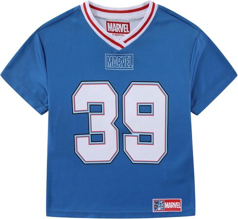 Marvel Avengers Boys Jersey Mesh Shirt for Toddler to Big Kids in Kuwait
