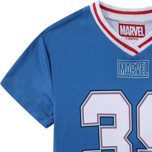 Marvel Avengers Boys Jersey Mesh Shirt for Toddler to Big Kids in Kuwait