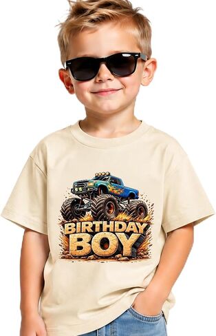 Birthday Boy Shirt 2nd 3rd 4th 5th 6th 7th 8th Baby Boys Birthday Gift T-Shirt Toddler Kids Birthday Party Short Sleeve Tops in Kuwait