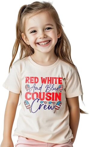 Toddler Boys 4th of July Shirt Boy Patriotic Shirt Kid USA 250th Red White Blue Tee American Flag Cotton Tops 2-7Y in Saudi Arabia