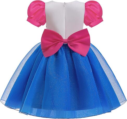 Cat Costume for Kids Cat Birthday Outfit Cat Dress for Girls Birthday Party Dress up Casual Wear 3-8Y in Saudi Arabia
