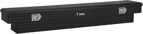 UWS EC10362 63-Inch Gloss Black Heavy-Wall Aluminum Slim Truck Tool Box, RigidCore Lid in Saudi Arabia