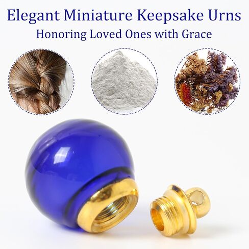 Mini Hanging Urn for Ashes Window car Hanging for Ashes Color Suncatcher urn for Ashes Mini Urns for Human Ashes,Little Decorative Keepsake Small urn Miniature Ashes Holder Tiny Sharing Urn in Saudi Arabia