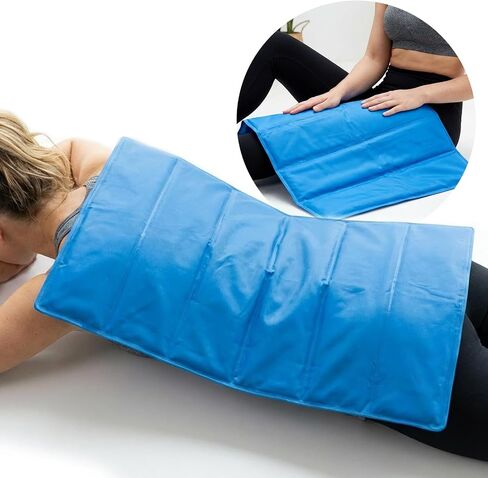 Cooling Mat 23.6" x 35.4", Reusable Gel Cooling Pad for Hot Sleepers, Portable Non-Slip Cooling Mat for Bed, Chair, Sofa & Office Use in Saudi Arabia