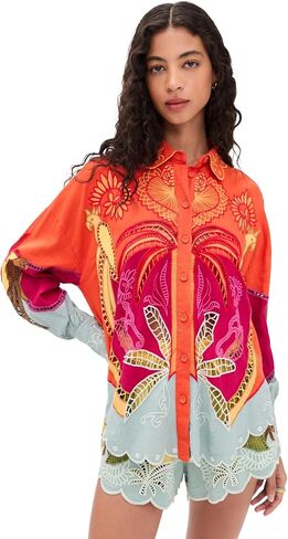 FARM Rio Women's Usiacuri Richelieu Shirt in Saudi Arabia