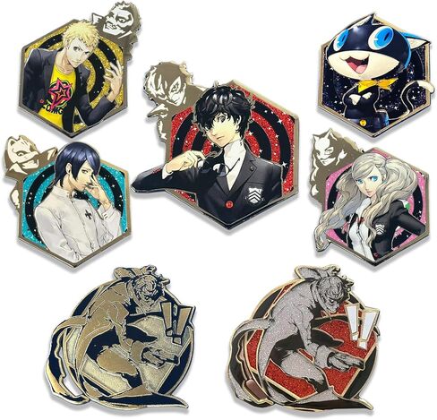 Persona 5 Royal Phantom Thieves Blind Bag Enamel Pin – Series 1 – Officially Licensed | Zen Monkey Studios in Kuwait