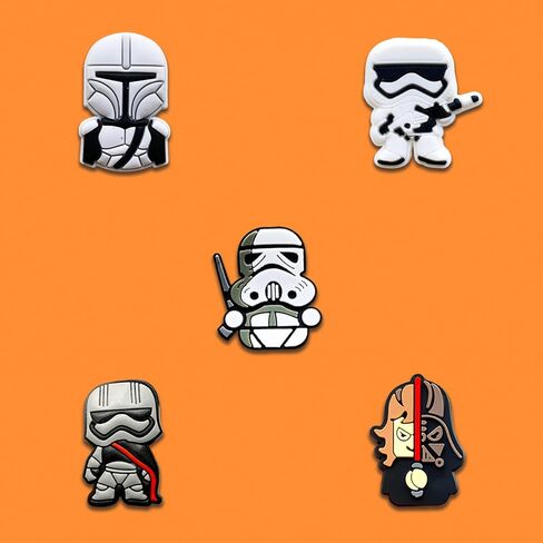 25Pcs Shoe Decoration Charms for Croc Clog Sandals, Cartoon Shoe Accessories Charms for Gifts in Saudi Arabia