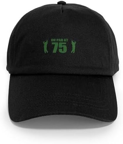 CafePress Golfer's 75Th Birthday Cap Adjustable Baseball Cap in Saudi Arabia