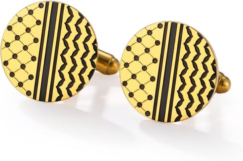 Cufflinks for Men Delicate Stainless Steel Wedding Business Cufflinks Gifts for Groom Husband French Shirt Accessories in Saudi Arabia