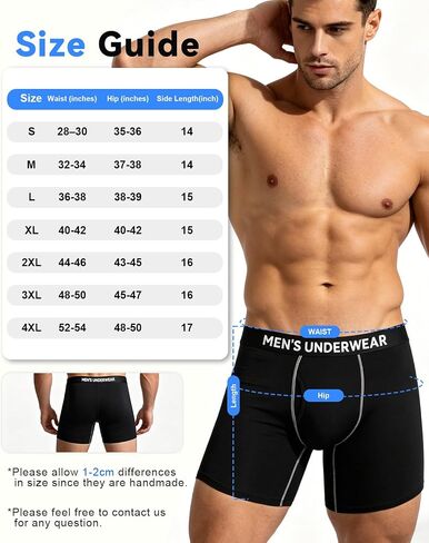 Incontinence Underwear for Men, Mens Incontinence Underwear Washable Leak Proof Boxer Briefs, Washable Reusable Bladder Control Protective Underwear for Bladder Leaks, Fly Opening, 3 Pack (X-Large) in Kuwait